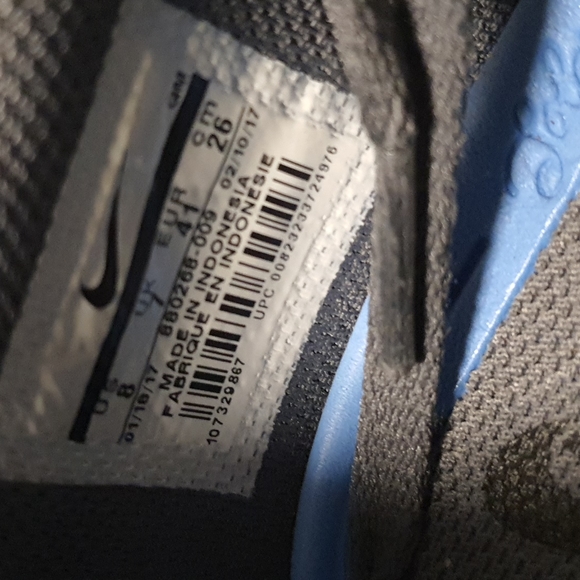 Nike Mens SB Solarsoft Portmore 2 Skate Shoes Gray 880268-009 SIZE 8 - Picture 2 of 4